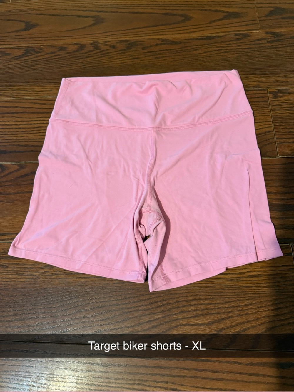 Target Soft Pink High-Waist Bike Shorts